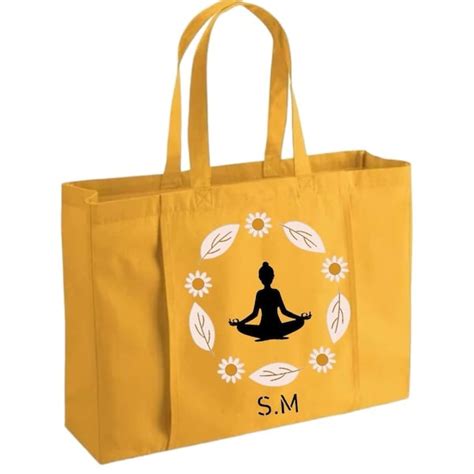 personalized yoga bag
